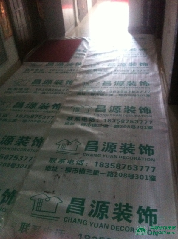 定制珍珠棉印刷保護(hù)膜，樂清昌源裝飾嘗試珍珠棉保護(hù)地板